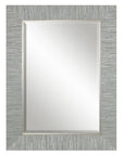 Uttermost Belaya Gray Wood Mirror