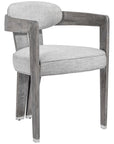 Interlude Home Maryl II Linen Dining Chair