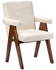 Interlude Home Julian Arm Chair - Boucle