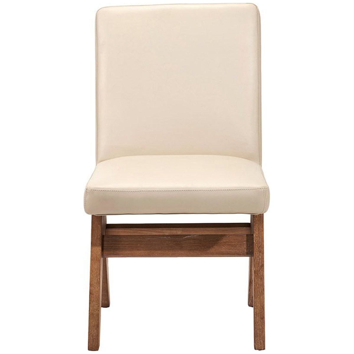 Interlude Home Julian Cream Chair, Set of 2