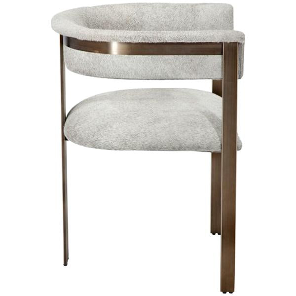 Interlude Home Darcy Hide Chair