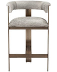 Interlude Home Darcy Hide Counter Stool