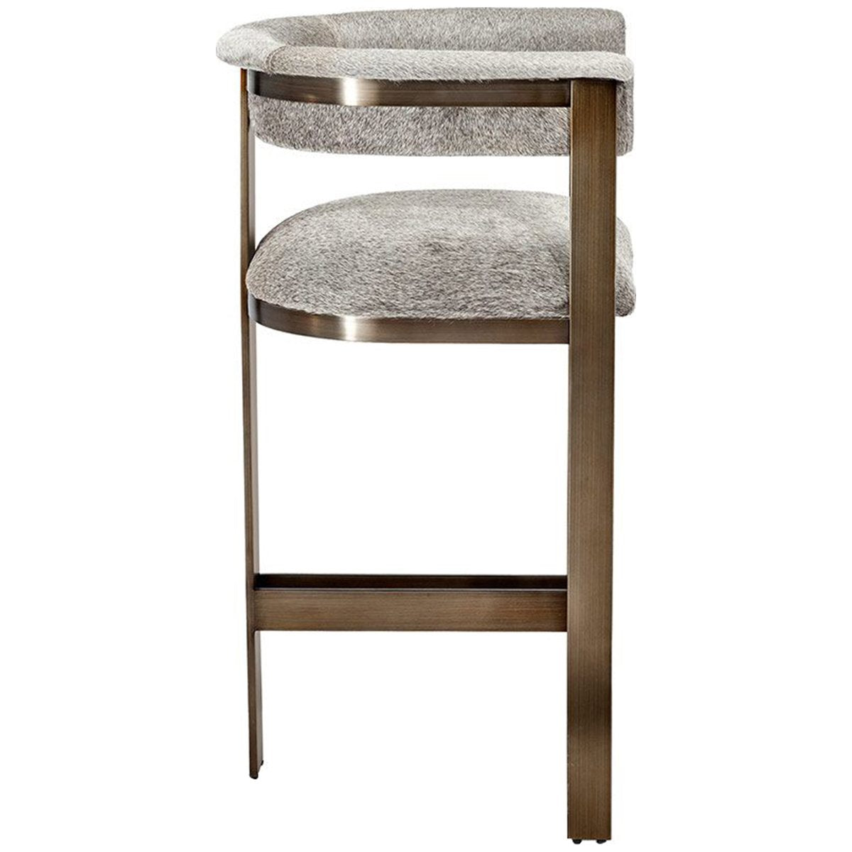 Interlude Home Darcy Hide Counter Stool