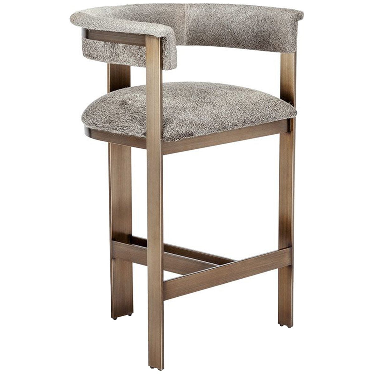 Interlude Home Darcy Hide Counter Stool