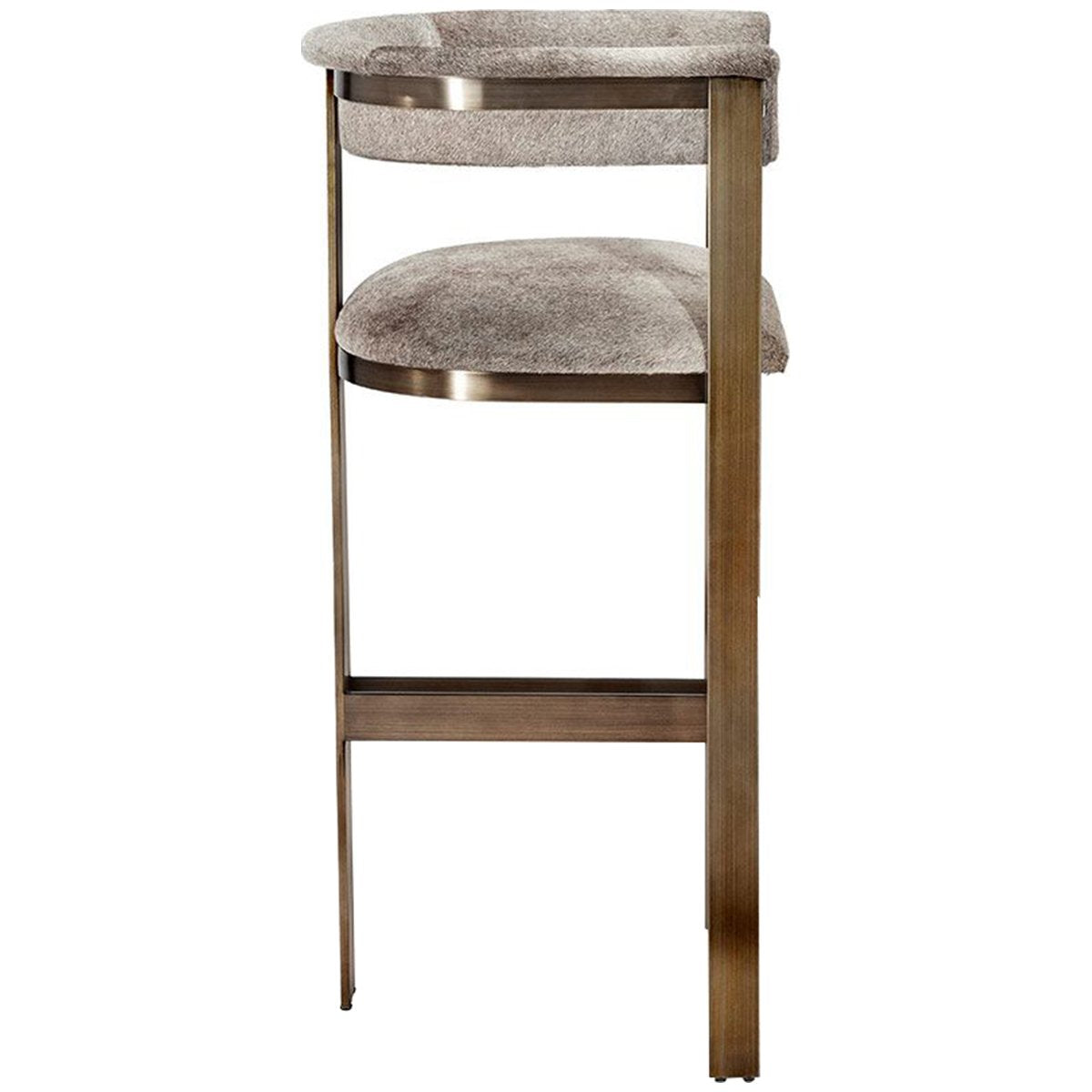 Interlude Home Darcy Hide Bar Stool