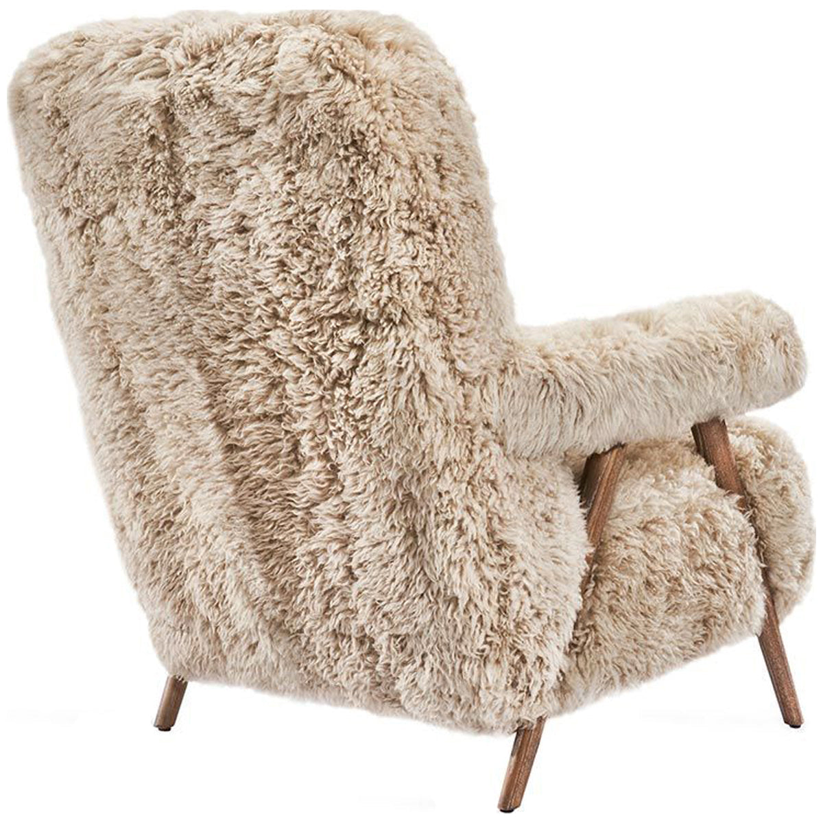 Interlude Home Barrett Lounge Chair - Morel Taupe