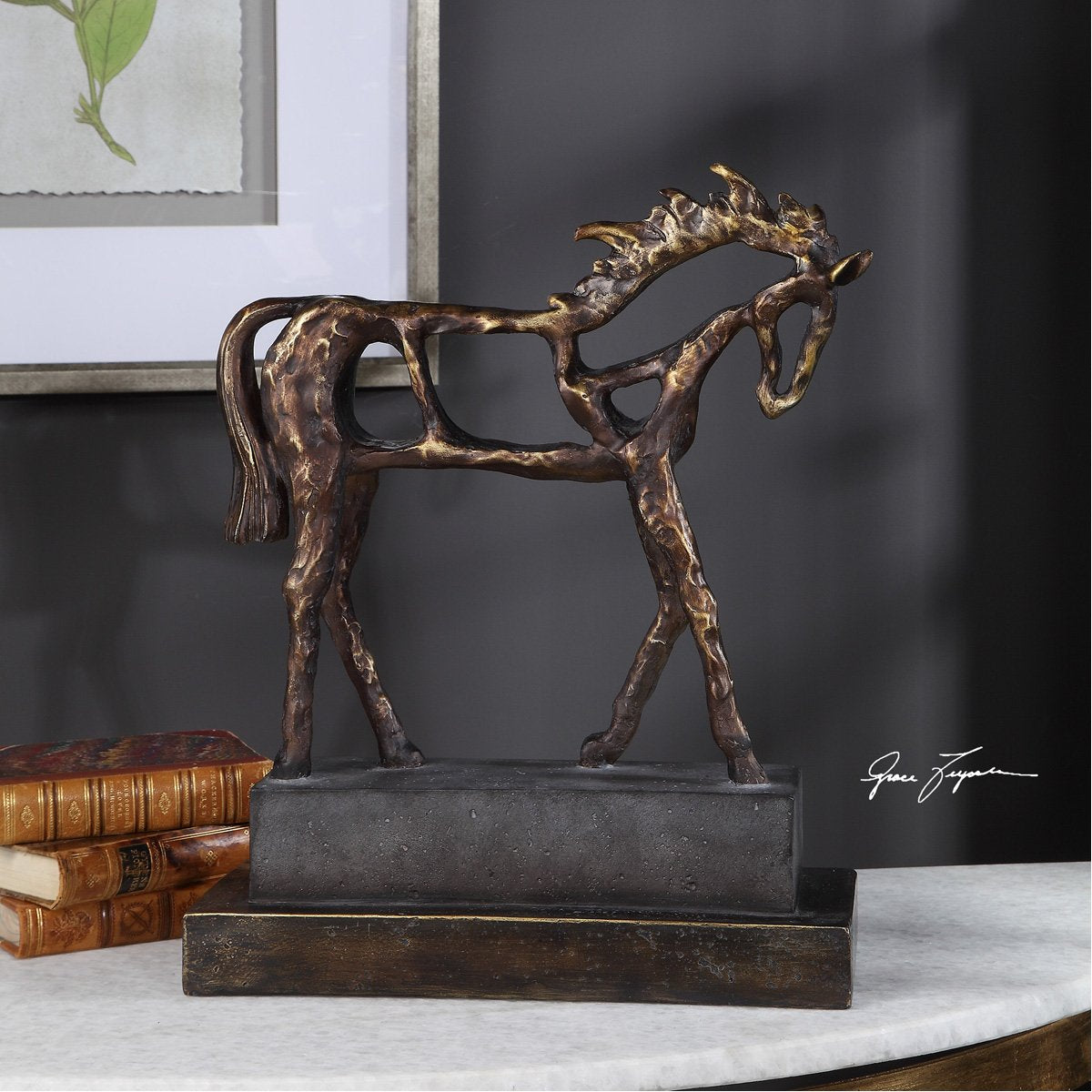 Uttermost Titan Horse Sculpture