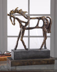 Uttermost Titan Horse Sculpture