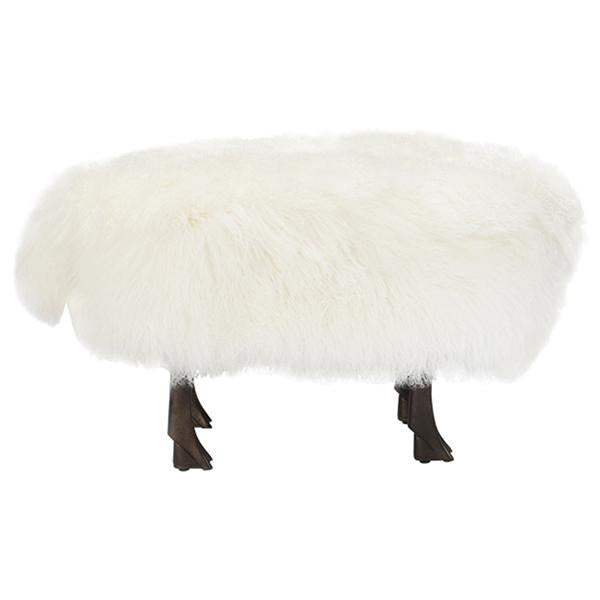 Interlude Home Jacques Sheep Stool