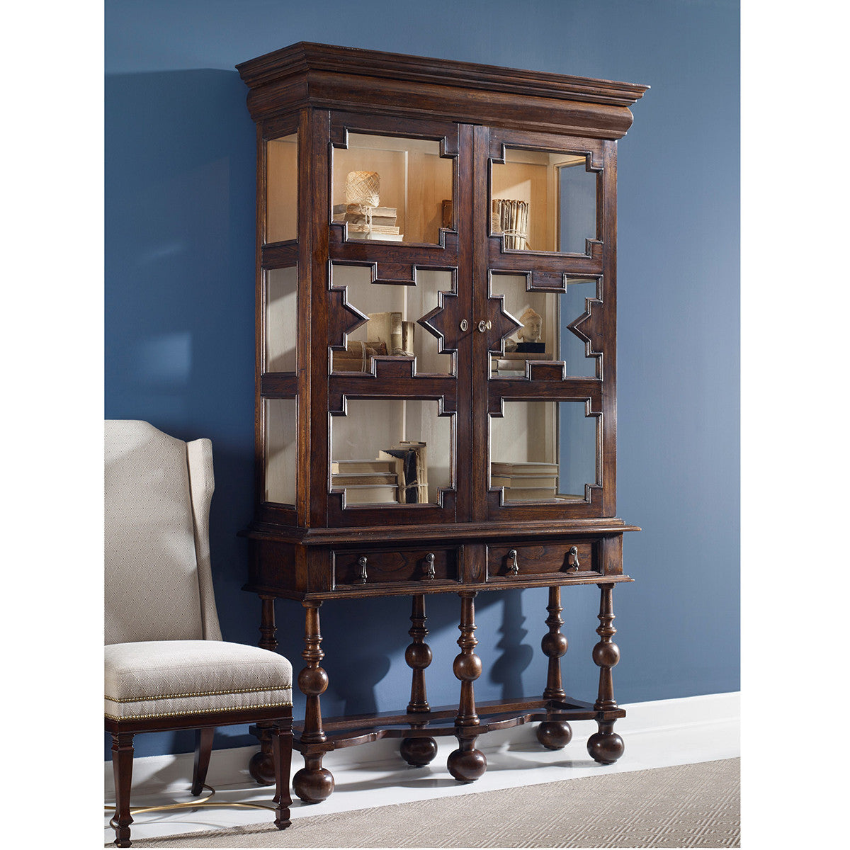 Ambella Home William And Mary Tall Cabinet