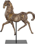 Uttermost Caballo Dorado Horse Sculpture