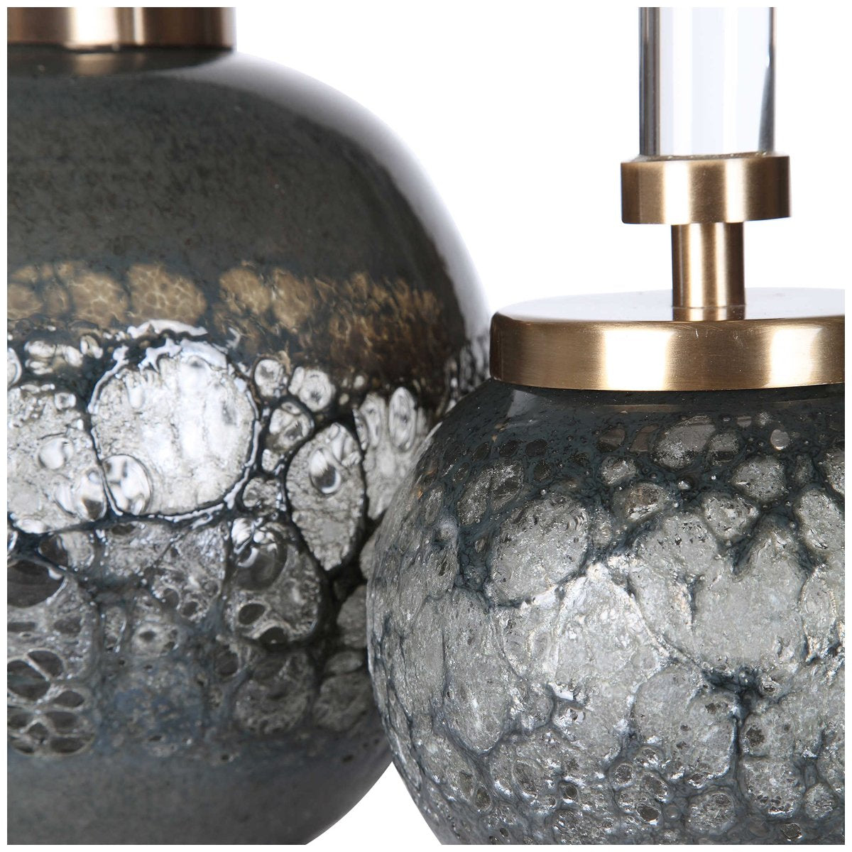 Uttermost Cessair Art Glass Bottles, 2-Piece Set