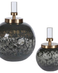 Uttermost Cessair Art Glass Bottles, 2-Piece Set