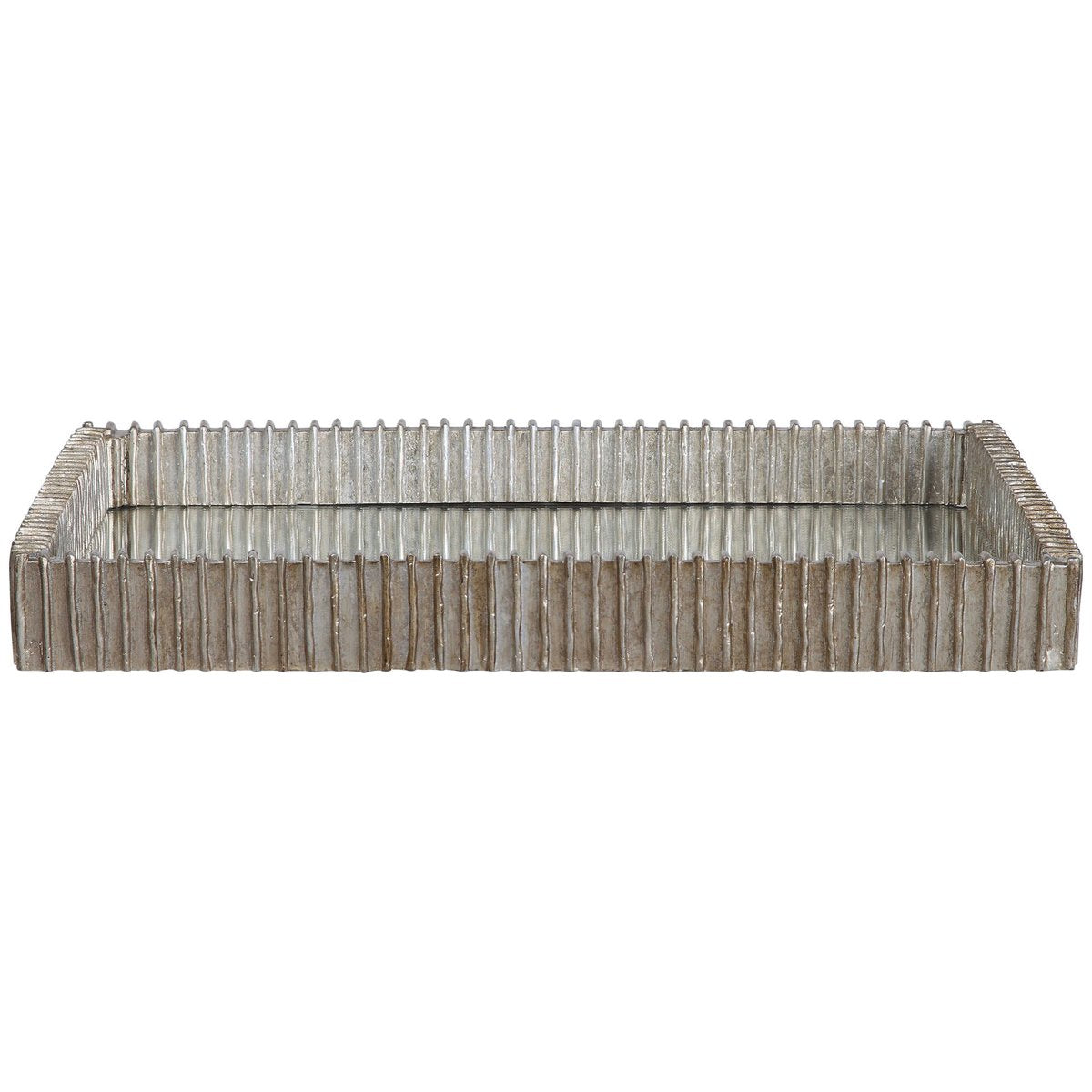 Uttermost Talmage Silver Mirrored Tray