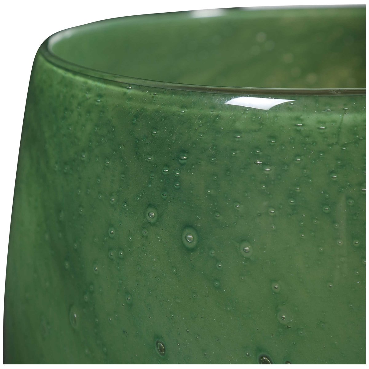 Uttermost Matcha Green Glass Vases, 2-Piece Set