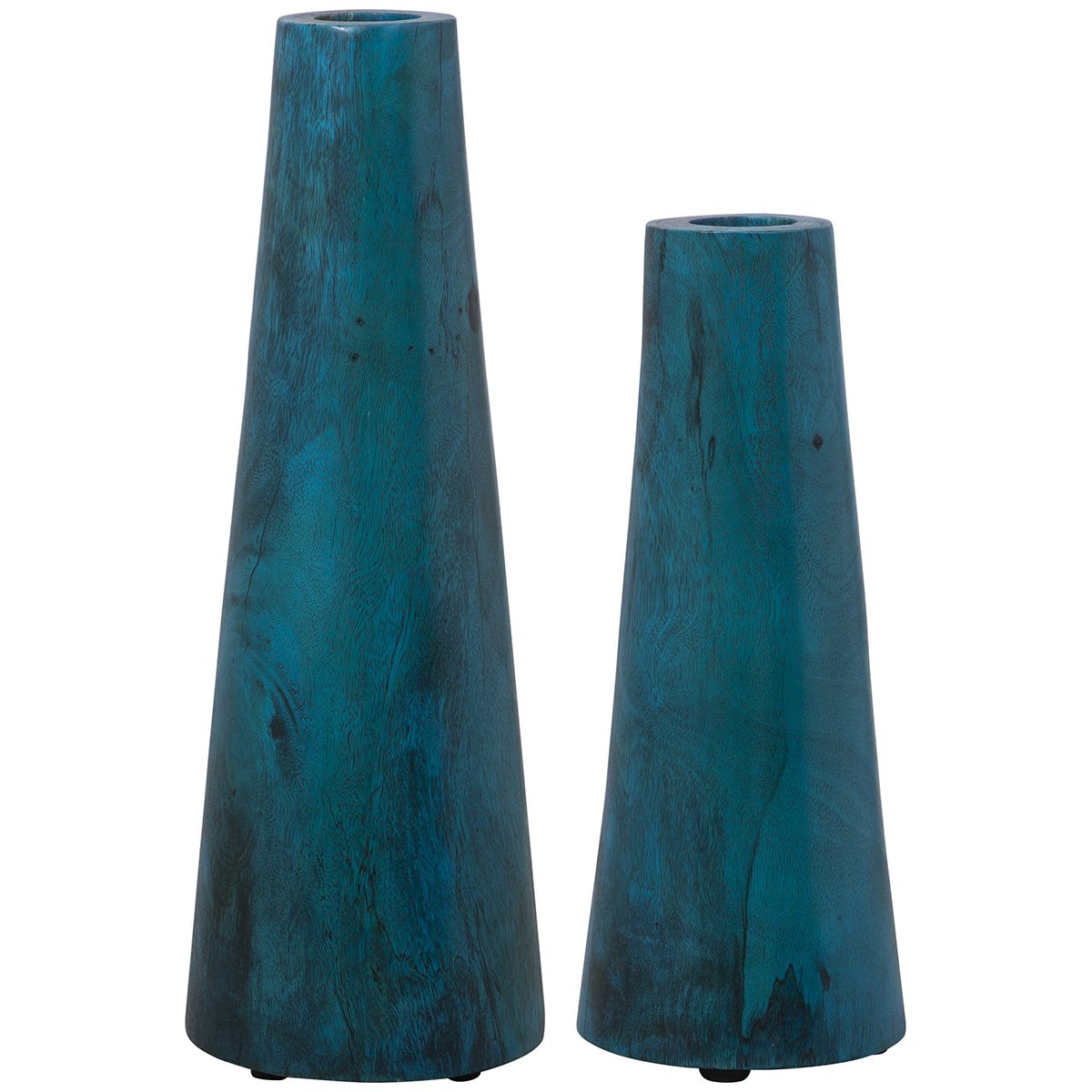 Uttermost Mambo Blue Vases, 2-Piece Set