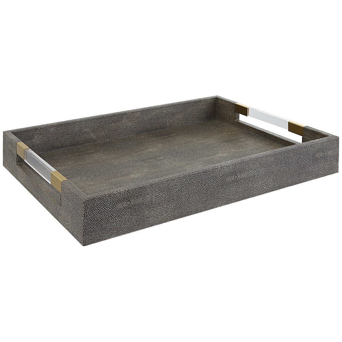 Uttermost Wessex Gray Tray