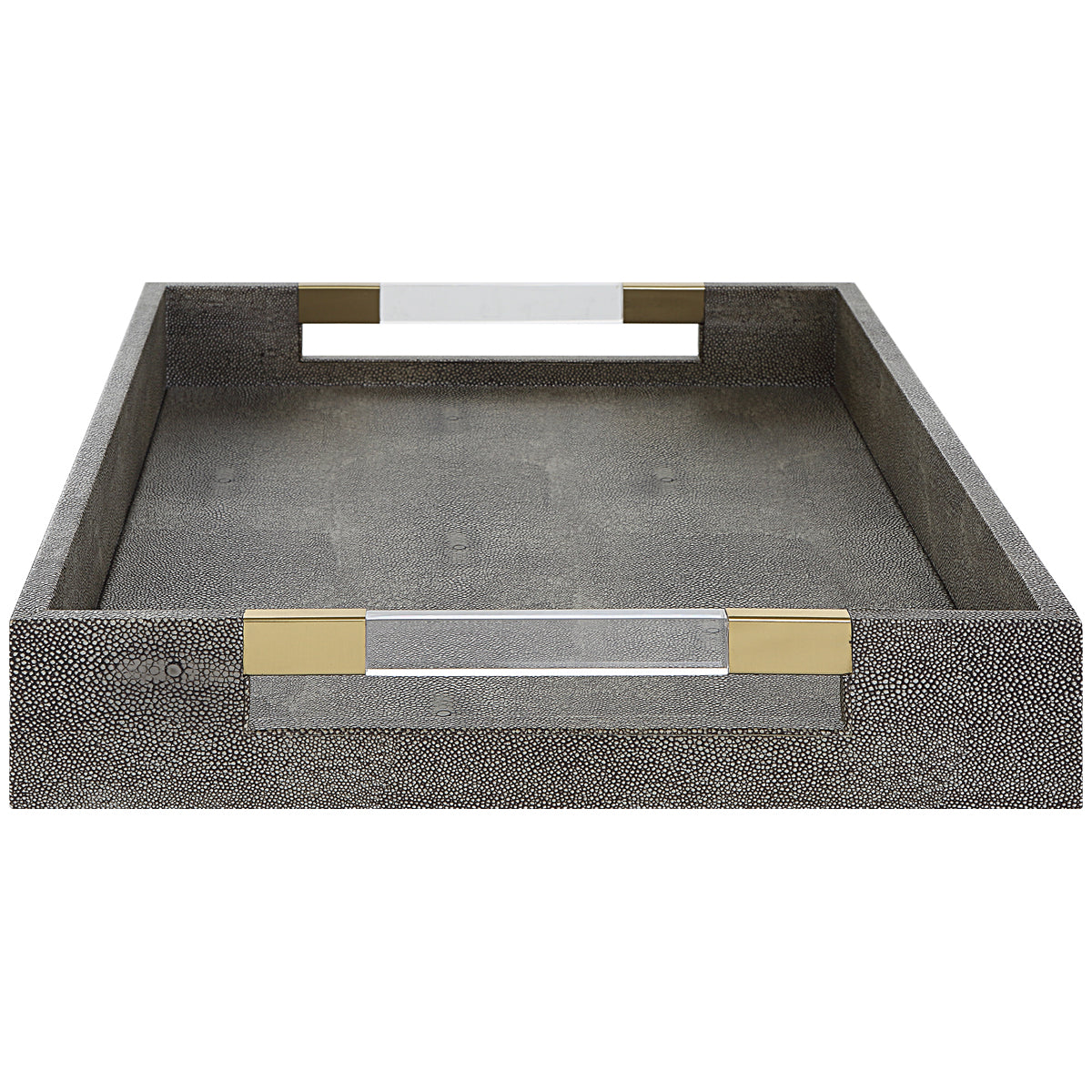 Uttermost Wessex Gray Tray