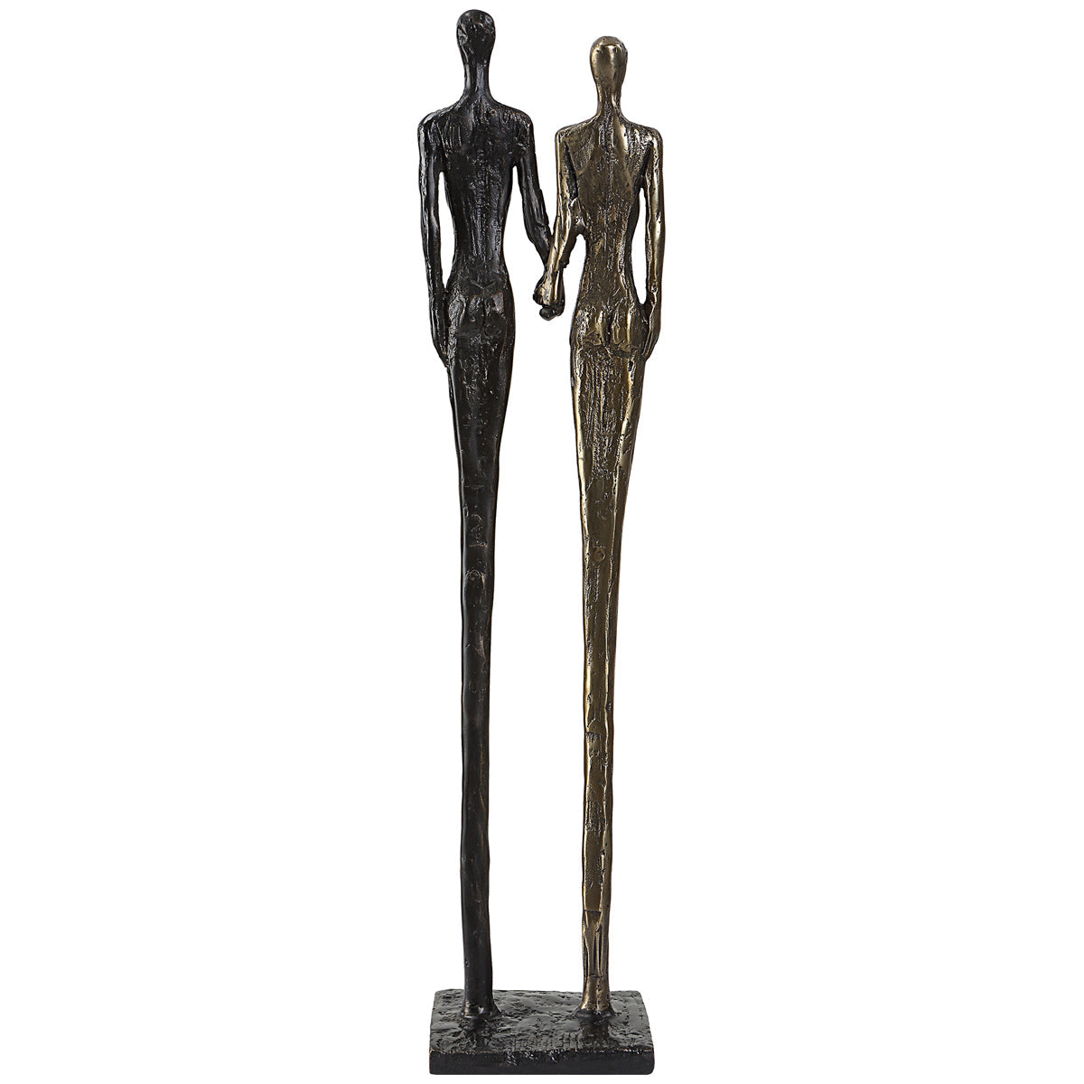 Uttermost Two&#39;s Company Cast Iron Sculpture