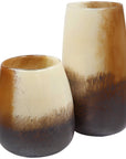 Uttermost Desert Wind Glass Vases, 2-Piece Set