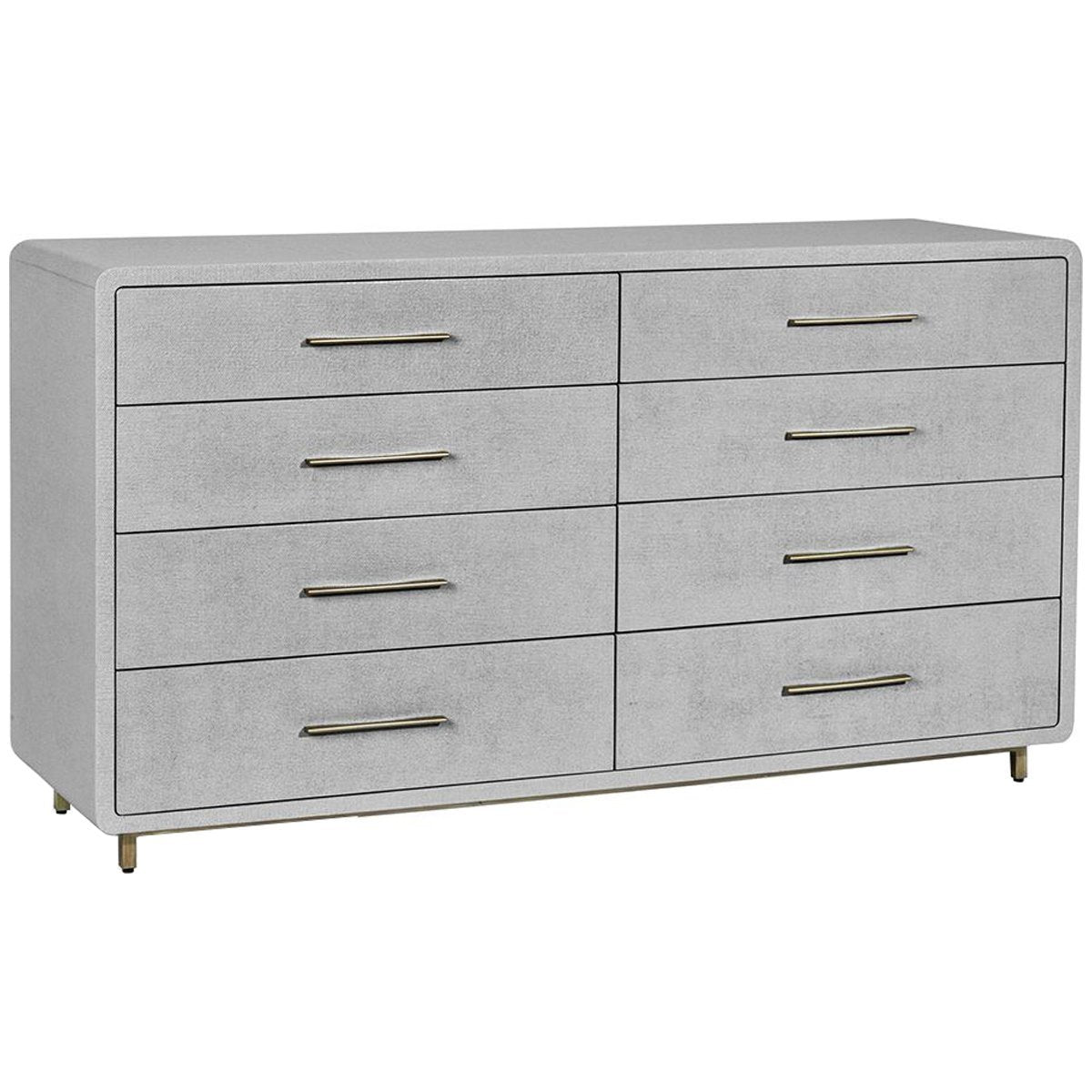 Interlude Home Alma 8-Drawer Chest