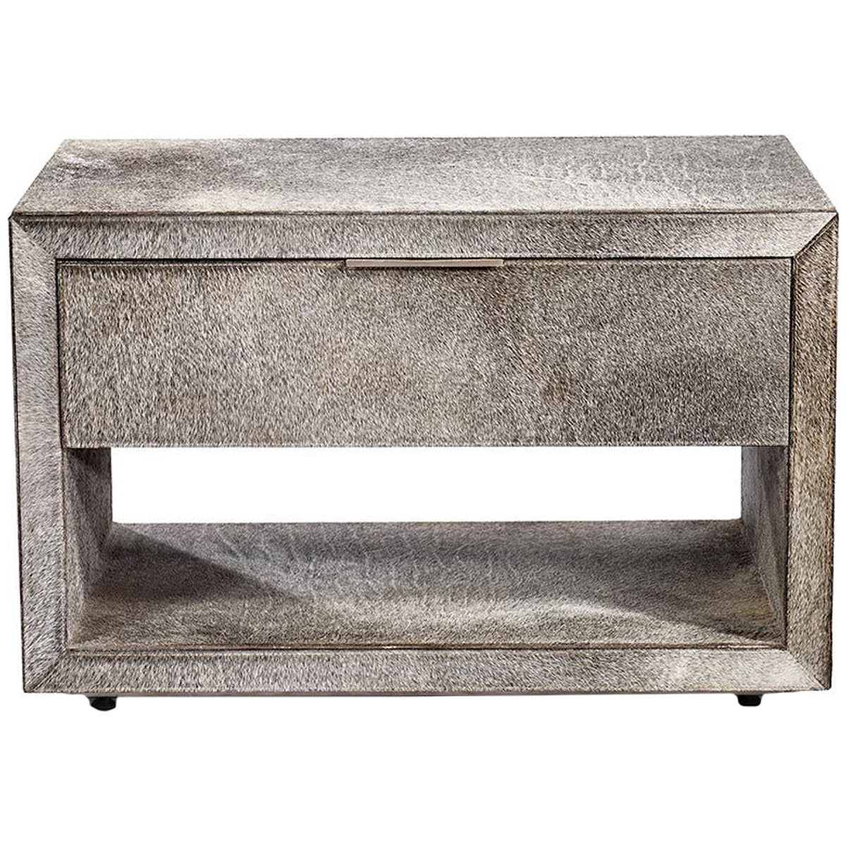 Interlude Home Montaigne Bedside Chest - Hide