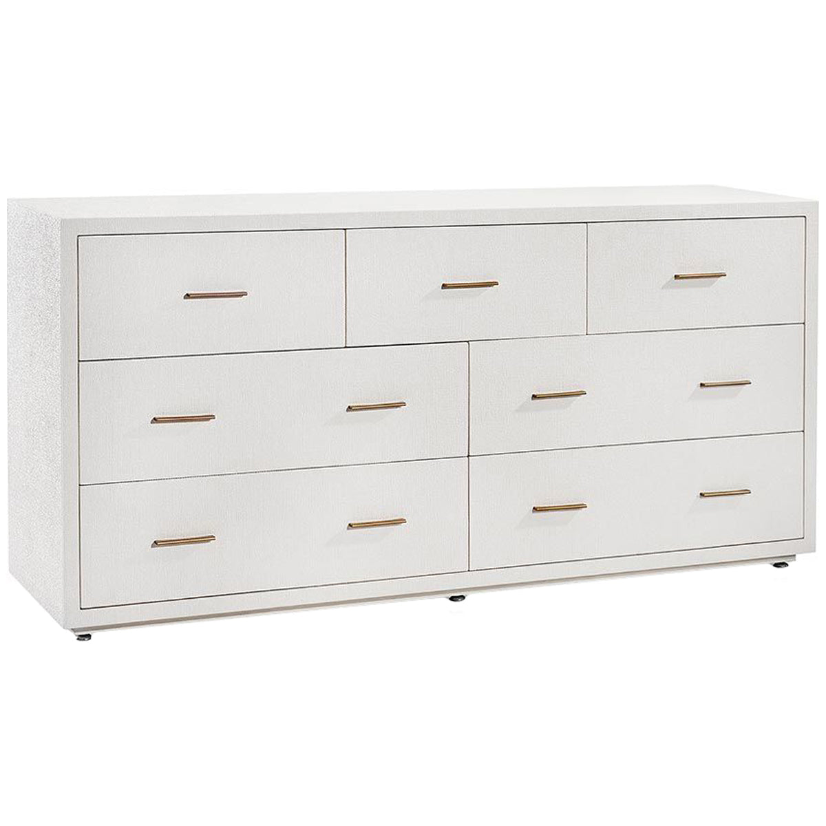 Interlude Home Livia 7-Drawer Chest -White