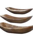 Uttermost Anas Antique Brass Bowls, 3-Piece Set