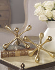 Uttermost Harlan Brass Objects, Set of 2