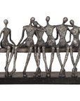 Uttermost Camaraderie Aged Silver Figurine