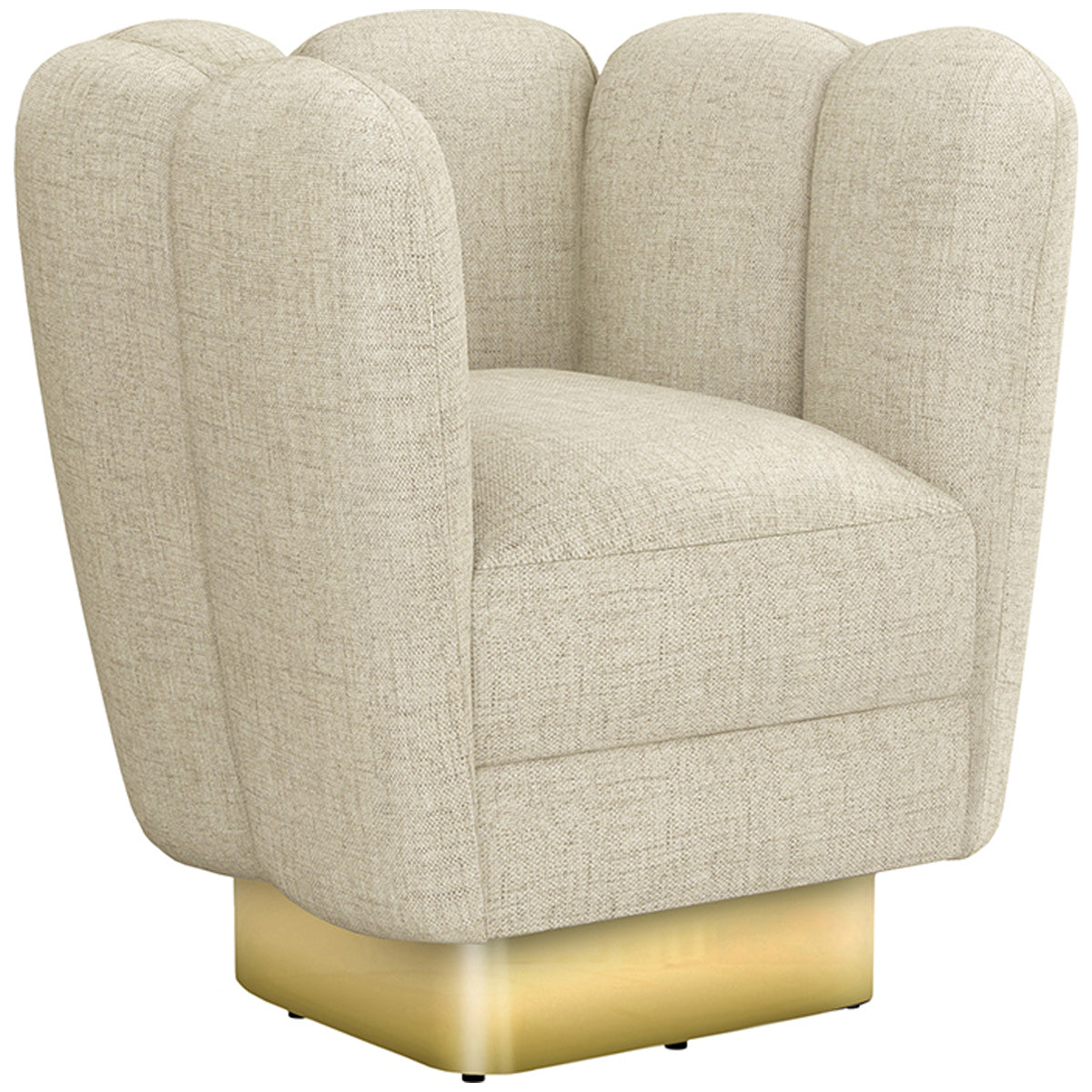 Interlude Home Gallery Swivel Chair