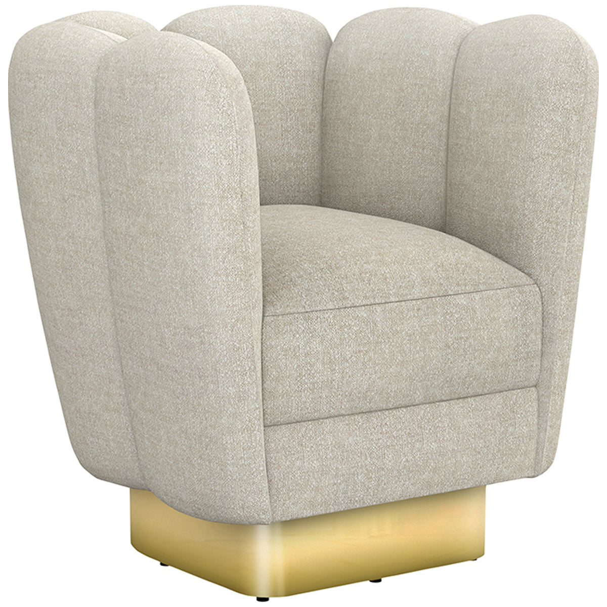 Interlude Home Gallery Swivel Chair