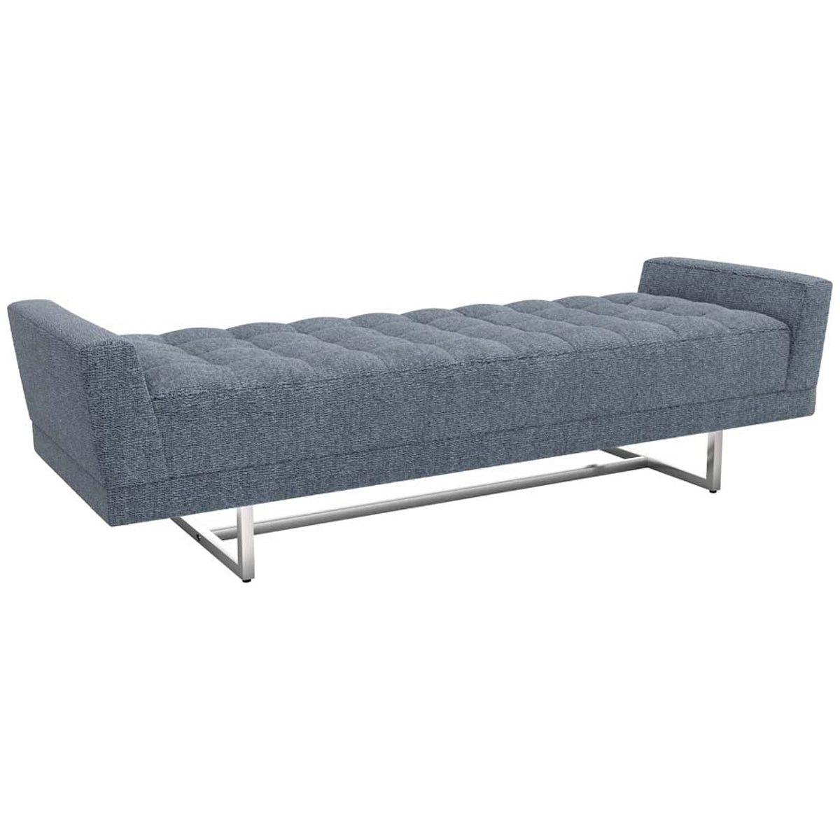 Interlude Home Luca King Bench - Azure