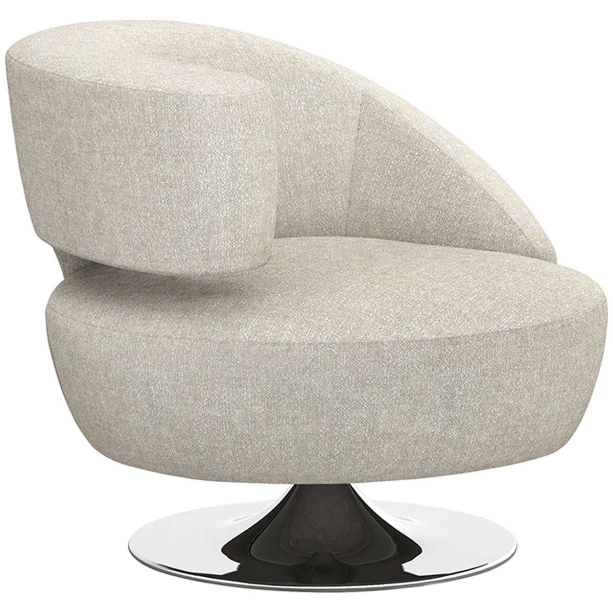 Interlude Home Isabella Swivel Chair