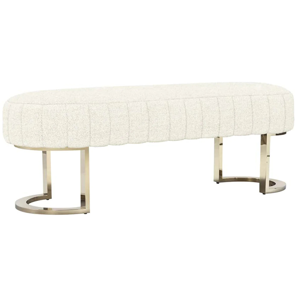 Interlude Home Harlow Bench - Foam