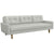 Interlude Home Aventura Sofa - Faux Linen