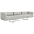 Interlude Home Luca Sofa - Faux Linen