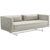 Interlude Home Luca Loveseat - Storm