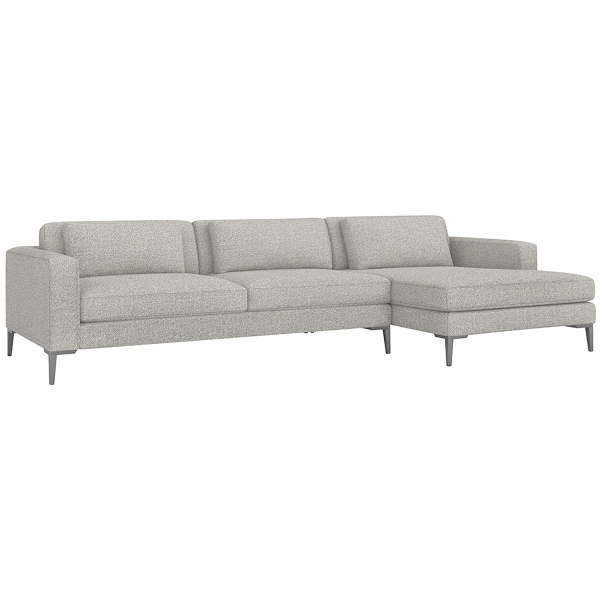 Interlude Home Izzy 2-Piece Sectional - Loma Weave