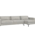 Interlude Home Izzy 2-Piece Sectional - Loma Weave