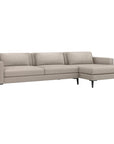 Interlude Home Izzy Luxe Chenille Chaise 2-Piece Sectional