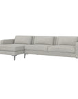 Interlude Home Izzy 2-Piece Sectional - Loma Weave