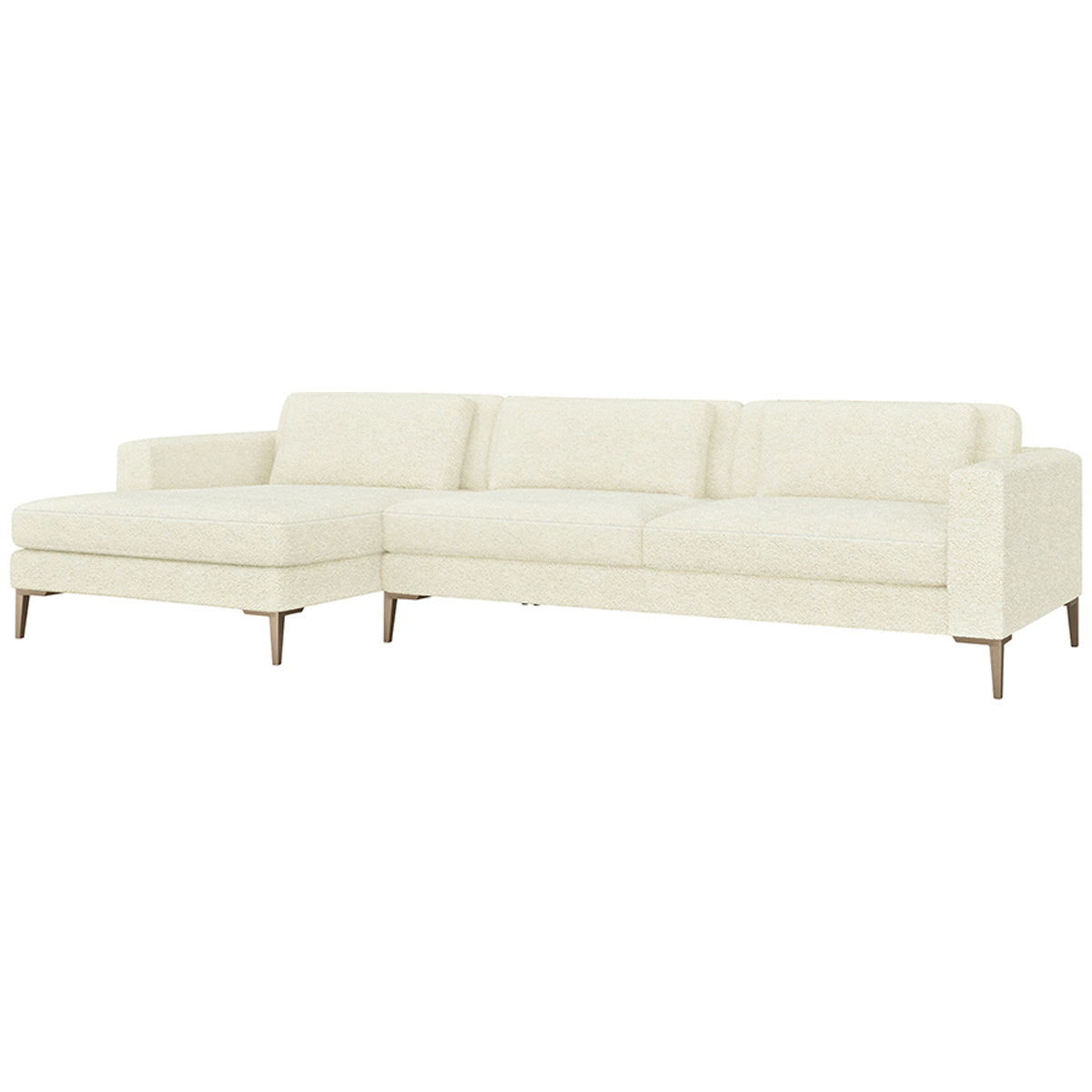 Interlude Home Izzy 2-Piece Sectional - Down