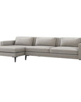 Interlude Home Izzy Feather Chaise 2-Piece Sectional