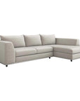 Interlude Home Comodo Chaise 2-Piece Sectional - Storm