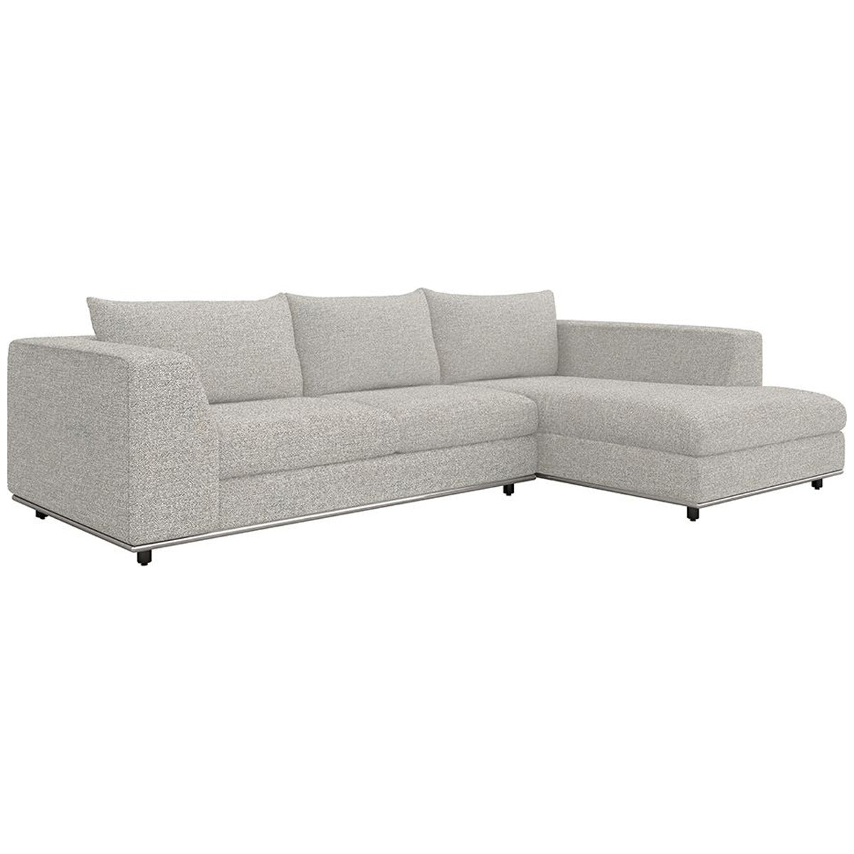 Interlude Home Comodo 2-Piece Sectional - Loma Weave