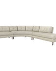 Interlude Home Aventura 3-Piece Sectional - Loma Weave