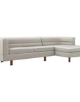 Interlude Home Ornette Chaise 2-Piece Sectional - Storm