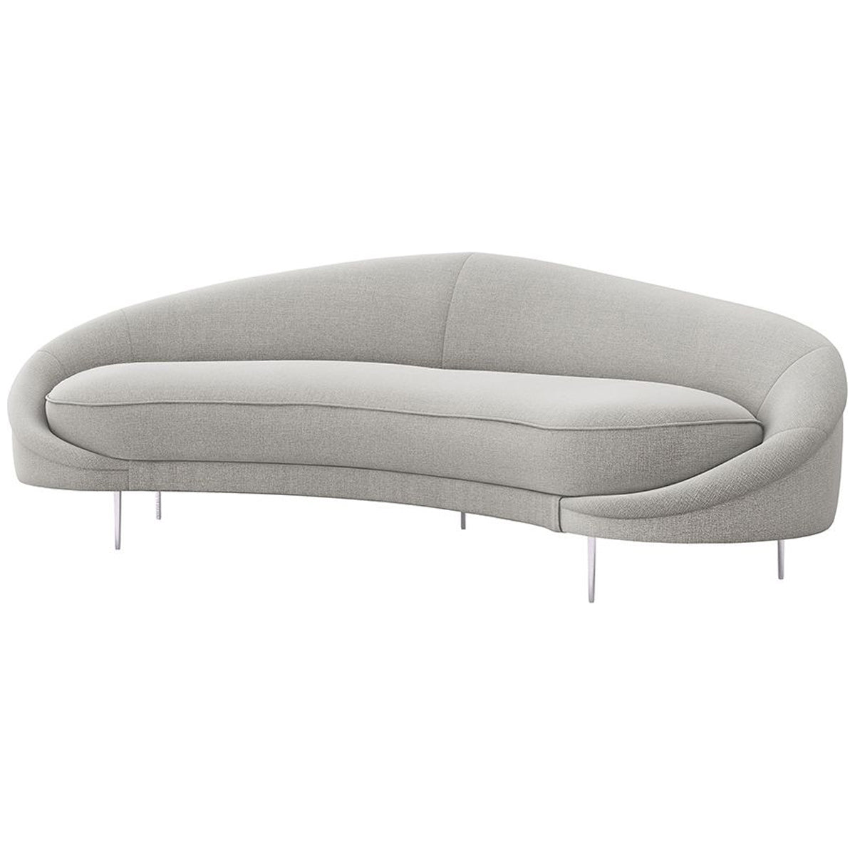 Interlude Home Ava Sofa - Faux Linen