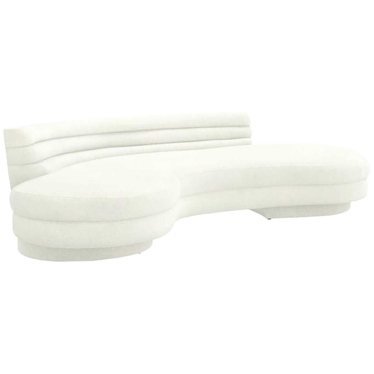 Interlude Home Sutton Classic Sofa - Shell